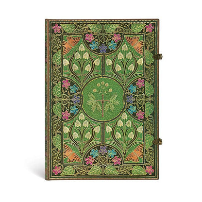 Poetry in Bloom Grande Unlined Hardcover Journal, 128pg, 120GSM by Paperbla