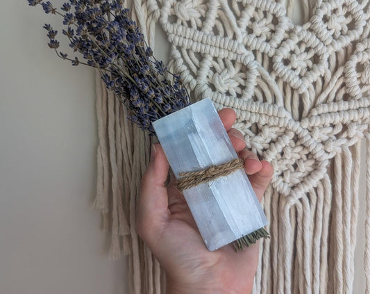 Selenite Bar and Local Lavender Bundle